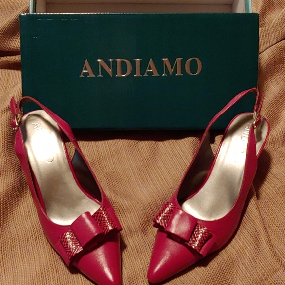 Andiamo Shoes - Brand new kitten heels
